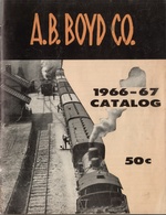 Catalogue A.B. BOYD CO. 1966-67 Pocher Canons Preiser HO - Inglese