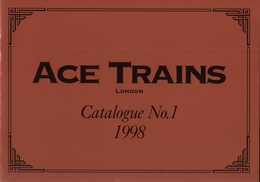 Catalogue ACE TRAINS London 1998 No 1 Tin Plate - English