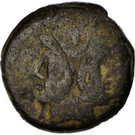 Monnaie, Janus, As, Rome, TB, Bronze - République (-280 à -27)