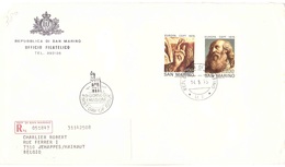 RACCOMANDATA FDC EUROPA 1975 - Covers & Documents