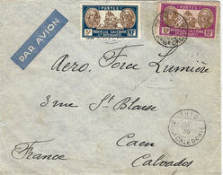 1939- Enveloppe PAR AVION  Affr.  15 F  Oblit.  THIO / Nlle CALEDONIE - Lettres & Documents