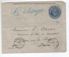 ARGENTINE / ARGENTINA - 1907 - ENVELOPPE ENTIER POSTAL De BUENOS AIRES Pour PARIS - Briefe U. Dokumente