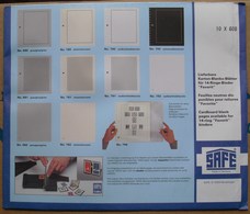 SAFE/I.D. - Intercalaires RHODOID Transparents (REF. 608) - Paquet De 10 - Blank Pages