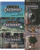 Lot De 6 Cartes : Casino Castaways : Las Vegas NV - Carte Di Casinò