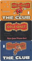 Lot De 3 Cartes : Gold Coast Casino : Las Vegas NV - Casino Cards