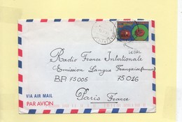Lettre Congo Avec Timbre Surchargé  "Légal" - Cartas & Documentos