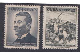CENTENARIO DEL NACIMIENTO JOSE MIGUEL GÓMEZ. 1958. EDIFIL 744/45. NUEVO SIN GOMA - Unused Stamps