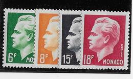 Monaco N°365/368 - Neuf ** Sans Charnière - TB - Unused Stamps