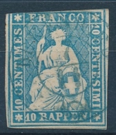 23C 10 Rappen Strubel - Used Stamps