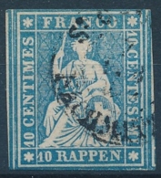23C 10 Rappen Strubel - Used Stamps