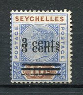 ⭐ Seychelles  - YT N° 30a * - Neuf Avec Charnière - Surcharge Double ⭐ - Seychelles (...-1976)