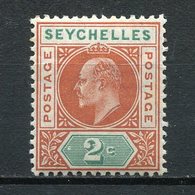 Seychelles  - N° 38a * - Neuf Avec Charnière  - Dented Frame - Seychellen (...-1976)