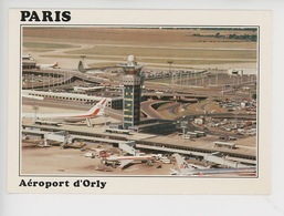Aéroport Paris Orly : La Tour De Contrôle (cp Vierge N°590 Aérienne) - Aéroports De Paris