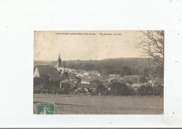 DOULEVANT LE CHATEAU (HAUTE MARNE) VUE GENERALE PANORAMIQUE COTE SUD AVEC EGLISE - Doulevant-le-Château