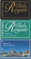 Lot De 3 Cartes : Casino Royale & Hotel : Las Vegas NV - Casino Cards