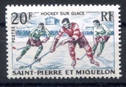 RC 16488 ST PIERRE ET MIQUELON COTE 4€ N° 360 HOCKEY SUR GLACE NEUF * TB MH VF - Neufs