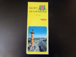 City Plan " Saint Petersburg " - Cartes/Atlas