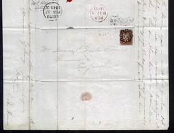 GB LEITH PENNY REDS MALTESE CROSS 1842/44 - Briefe U. Dokumente