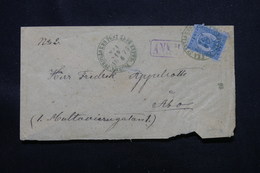 FINLANDE - Enveloppe Pour Åbo ( Turku ) En 1875, Affranchissement Plaisant Armoiries - L 57275 - Brieven En Documenten