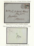 GB SCOTLAND EDINBURGH BRITISH GUIANA CHIEF JUSTICE 1887 - Storia Postale