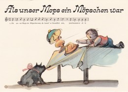 Tomi Ungerer , Chanson , Volkslieder , Als Unser Mops Ein Möpschen War - Ungerer