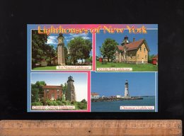 NY STATE New York  USA : Historic Lighthouse Fort Niagara 30 Mile Point Chinaman's Charlotte Genesee  / Phare - Rochester