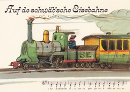 Tomi Ungerer , Chanson , Volkslieder , Auf De Schwäb'sche Eisenbahne - Ungerer