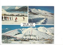 24507 - Zuoz Oberengadin Multivues Skieurs (format 10 X 15) - Zuoz