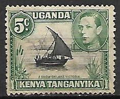 KENYA OUGANDA & TANGANYIKA    -   1938 .  Y&Y N° 51 Oblitéré. - Kenya, Uganda & Tanganyika
