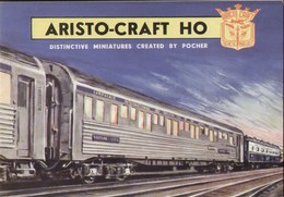 Catalogue ARISTO-CRAFT HO 1958 POCHER + Prices $ USD - Inglese