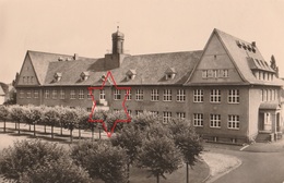 Ansichtskarte Laubusch Kr Hoyerswerda Laula Lk Bautzen S/w 1960 Grundschule - Hoyerswerda