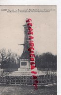 80 - ALBERT -LE MONUMENT DE LA PLACE FAIDHERBE AVANT LE BOMBARDEMENT  -  - SOMME - Albert