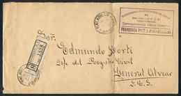 ARGENTINA: Registered Cover Sent By The Honorary Consulate Of Spain In Saladillo To General Alvear On 20/FE/1930, Stampl - Sonstige & Ohne Zuordnung