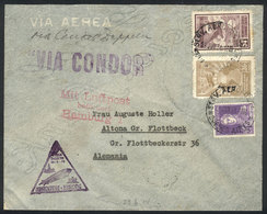 ARGENTINA: Cover Flown By Zeppelin, Sent To Germany On 29/JUN/1934, With Arrival Backstamp Of Friedrichshafen 6/JUL, Ver - Other & Unclassified