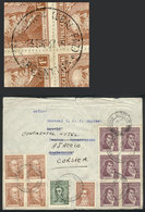 ARGENTINA: Cover Sent To England On 13/JA/1938 And Forwarded To Corsica, Franked With 15c. Consisting Of Stamps Of The I - Other & Unclassified