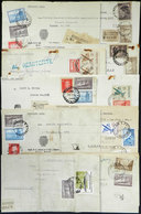 ARGENTINA: 10 OFFICIAL Covers Used Between 1958 And 1970, Franked With Definitive Stamps (NOT Official Stamps, As Was Re - Other & Unclassified