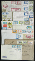 ARGENTINA: 13 Covers Used In 1970/80s With Varied Postages Of INFLATION Periods, Very Interesting! - Other & Unclassified