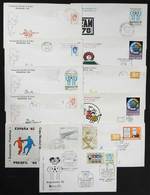 ARGENTINA: 11 Covers With Thematic Postmarks Of The 1978 FOOTBALL WORLD CUP, VF! - Autres & Non Classés