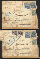 AUSTRIA: Registered Cover Sent From Mutters To Madrid (Spain) On 2/SE/1936, It Ws Forwarded To TETUAN, Censored, And Ret - Autres & Non Classés