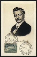 BRAZIL: President Epitacio PESSOA, Maximum Card Of MAY/1930, VF - Maximumkaarten
