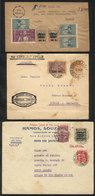 BRAZIL: 3 Airmail Covers Used In 1931 And 1932, Nice Postages And Postal Marks, Low Start! - Autres & Non Classés