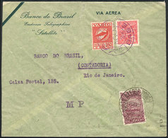 BRAZIL: Interesting Airmail Cover Sent Via VARIG From Bage To Port Alegre On 24/AU/1932, Where It Was Additionally Frank - Other & Unclassified