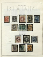 BRAZIL: Collection In Album (1853 To 1992) With A Large Number Of Stamps And Interesting Sets, Mint And Used, Fine Gener - Collections, Lots & Series