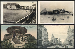 BRAZIL: RIO DE JANEIRO: 17 Old PCs With Very Good Views, Low Start! - Other & Unclassified