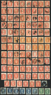CHILE: Lot Of Post-classic Stamps, There Are Some Very Interesting Cancels, VF General Quality! - Chile