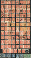 CHILE: Lot Of Post-classic Stamps, There Are Some Very Interesting Cancels, VF General Quality! - Chili