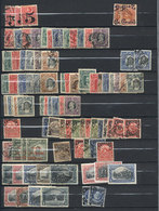 CHILE: Stock Of Large Number Of Used Stamps In Stockbook, With STUDY OF WATERMARK POSITIONS, Very Fine General Quality,  - Chile