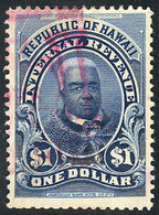 UNITED STATES - HAWAII: Revenue Stamp Of $1, Interesting! - Hawaii