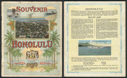 UNITED STATES - HAWAII: Small Book Of 16 Pages With Views Of The Islands, Circa 1920, Very Nice! - Ohne Zuordnung