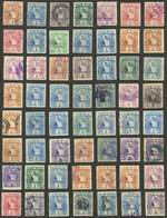 GUATEMALA: Envelope With Old Stamps Of Very Fine Quality. It Includes Many Rare And Scarce Examples, HIGH CATALOGUE VALU - Guatemala